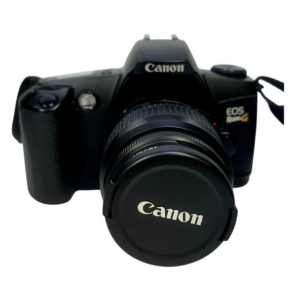 Canon Black Camera with Green Bag - Picture 2 of 16